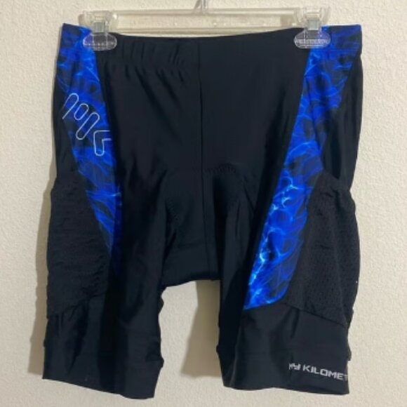 MY KILOMETRE Men's Triathlon Shorts w Adjustable Drawstring Size XXL - Picture 3 of 8